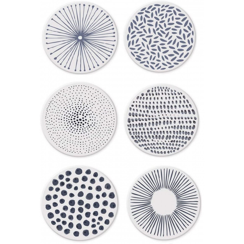 Nice Dream Ceramic Stone Coasters, Set of 6, Currently priced at £14.99
